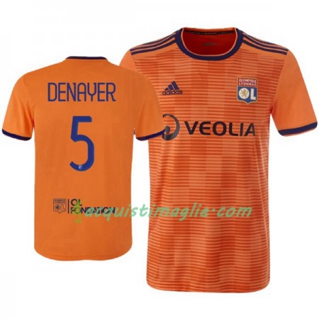 Divisa di Calcio Olympique Lyonnais Jason Denayer 5 Terza 2018/2019